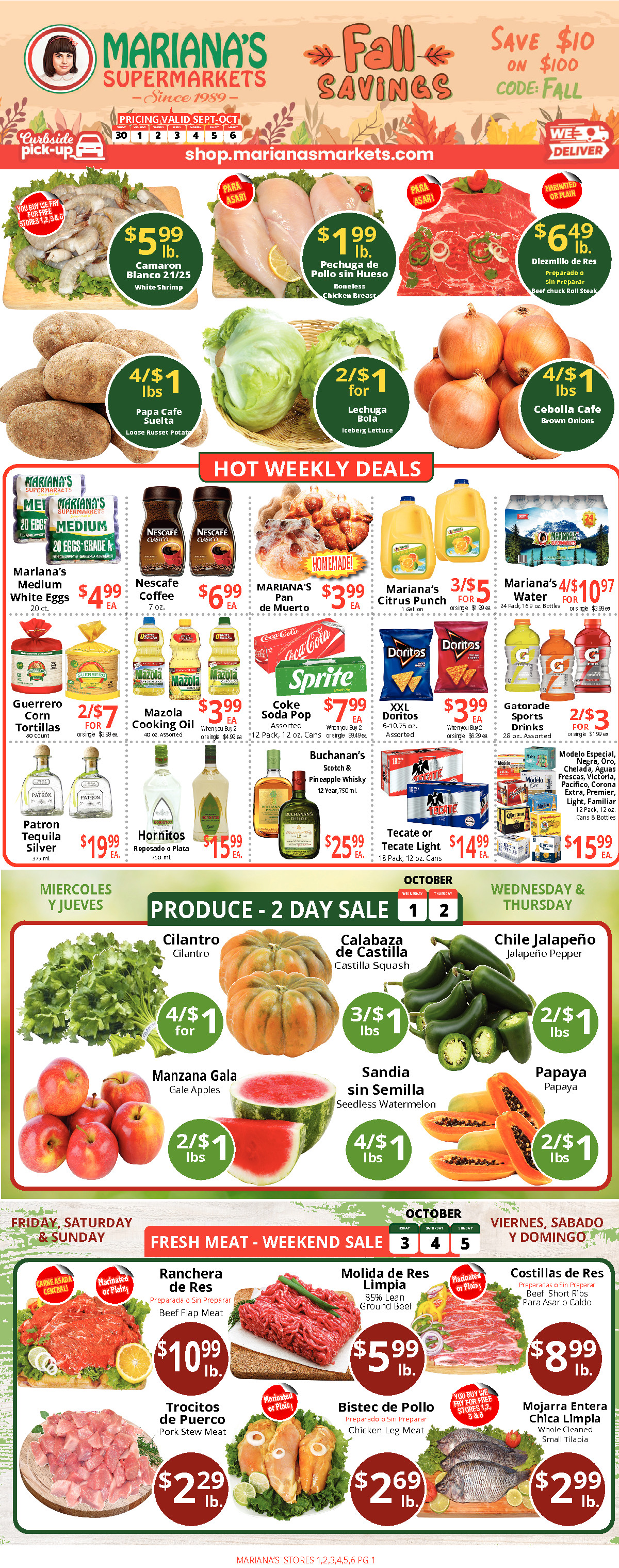 weekly ad page 1